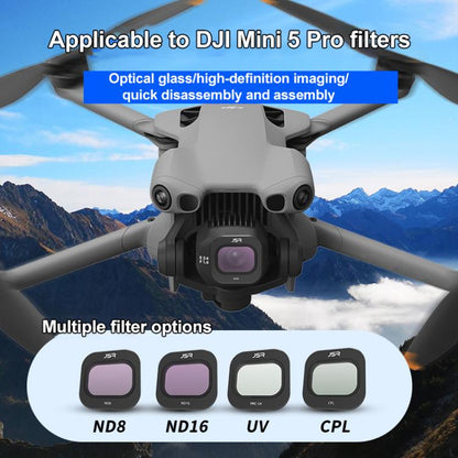 For DJI Mini 5 Pro JSR KB Series Drone Camera Lens Filter, Filter:ND256 - Lens Filter by JSR | Online Shopping UK | buy2fix