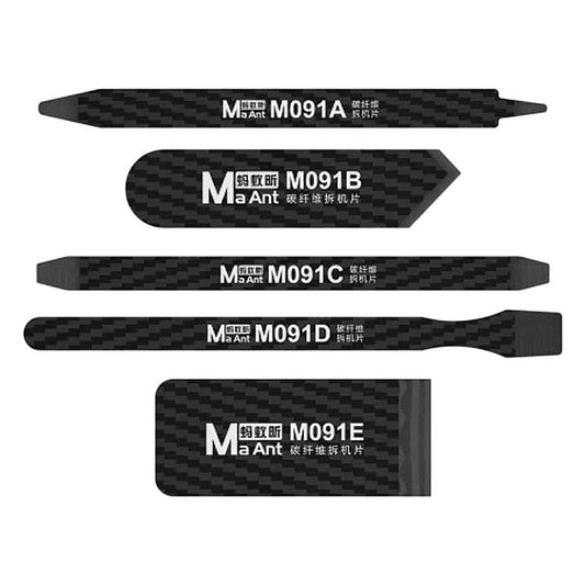 MaAnt M091 Series Carbon Fibre Disassembling Blades Set - Crowbar by MaAnt | Online Shopping UK | buy2fix