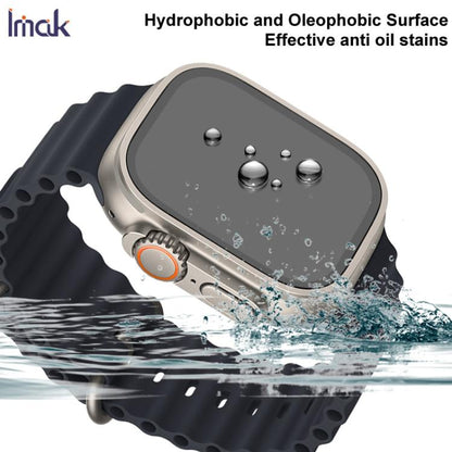For Apple Watch Ultra 1/2/3 49mm imak HD Full Screen Privacy Tempered Glass Protective Film - Screen Protector by imak | Online Shopping UK | buy2fix