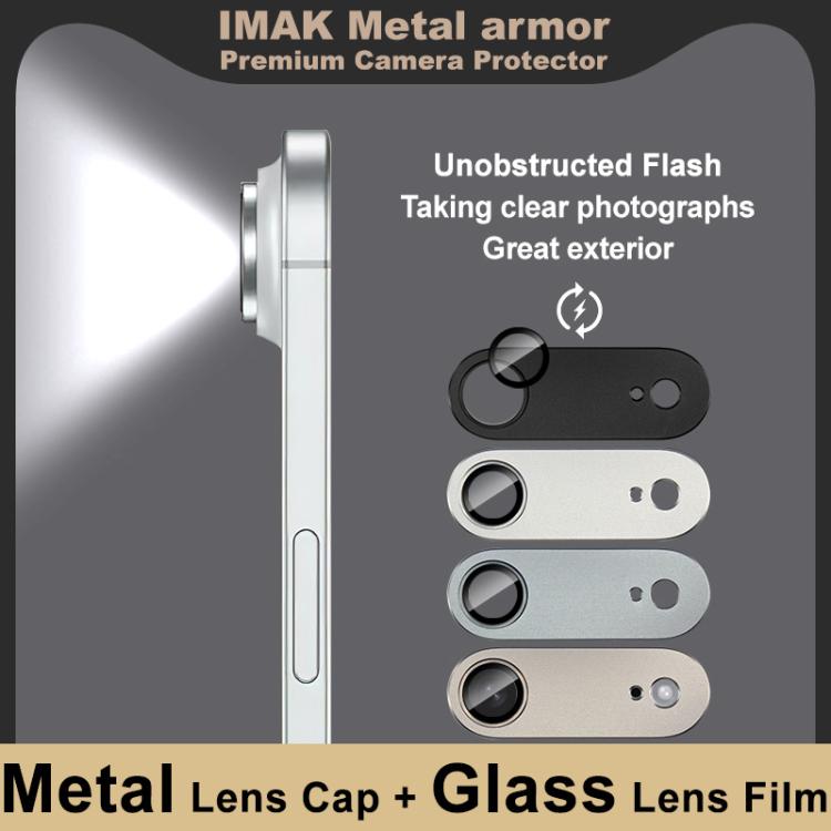 For iPhone Air IMAK Metal Armor Premium Camera Protector Film(Silver) - iPhone Air Tempered Glass by imak | Online Shopping UK | buy2fix