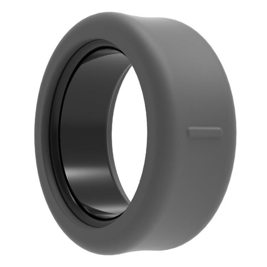 xDfind For Samsung Galaxy Ring Smart Ring Silicone Cover, Size:S(Grey)