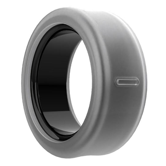 xDfind For Samsung Galaxy Ring Smart Ring Silicone Cover, Size:M(Transparent)