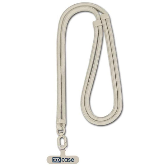 XDcase Adjustable Crossbody Mobile Phone Lanyard(Light Beige)