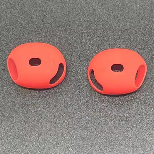 For AirPods 4 XDCASE 2 Pairs Ear Cap Soft Silicone Protective Case(Red) - Anti-dust & Ear Caps by XDCASE | Online Shopping UK | buy2fix