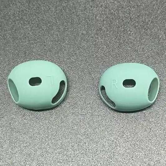 For AirPods 4 XDCASE 2 Pairs Ear Cap Soft Silicone Protective Case(Dark Green) - Anti-dust & Ear Caps by XDCASE | Online Shopping UK | buy2fix