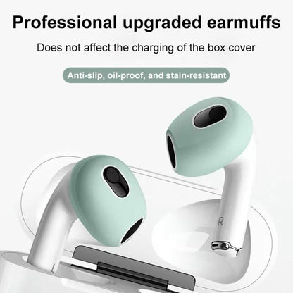 For AirPods 3 XDCASE 2 Pairs Ear Cap Soft Silicone Protective Case(Midnight Blue) - Anti-dust & Ear Caps by XDCASE | Online Shopping UK | buy2fix