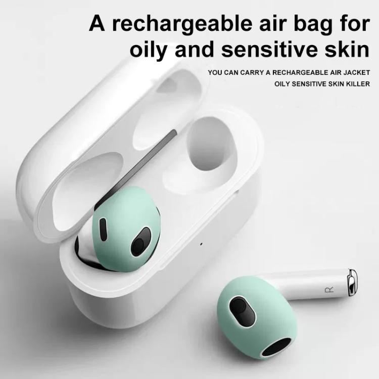 For AirPods 3 XDCASE 2 Pairs Ear Cap Soft Silicone Protective Case(Black) - Anti-dust & Ear Caps by XDCASE | Online Shopping UK | buy2fix