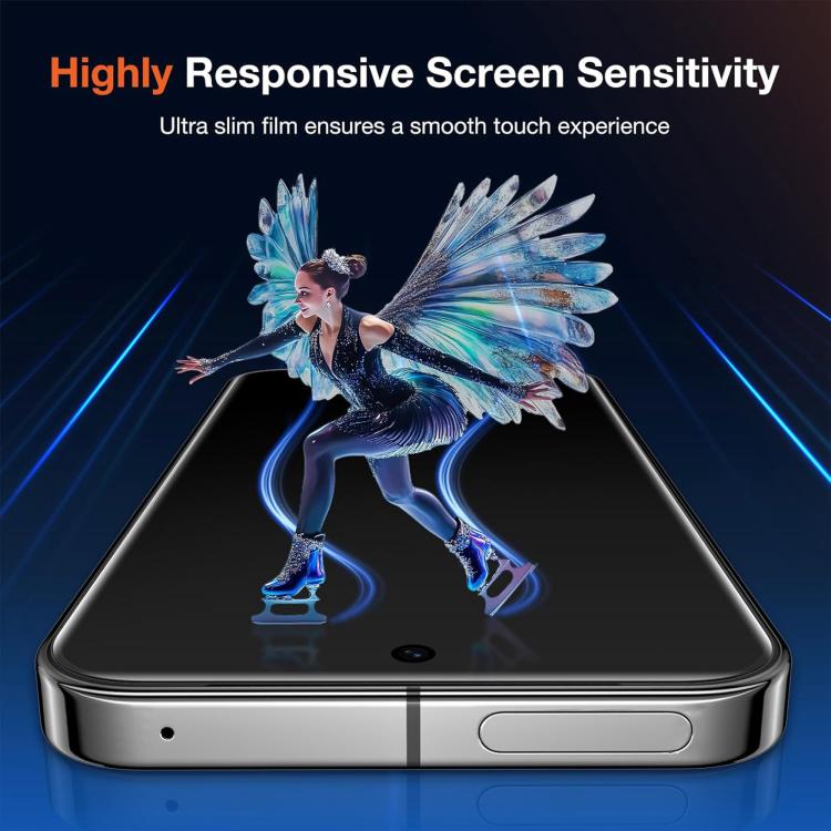 For Google Pixel 9 Pro XL Kalebol High-Aluminum Screen-Printed Full-Coverage Black-Border Privacy Tempered Glass Film - Google Tempered Glass by Kalebol | Online Shopping UK | buy2fix