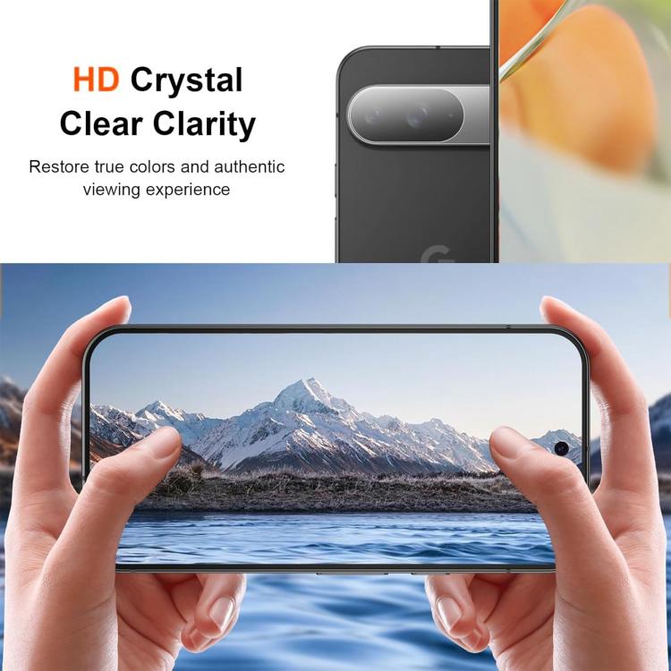 For Google Pixel 9 Pro Kalebol High-Aluminum Screen-Printed Full-Coverage Black-Border Privacy Tempered Glass Film - Google Tempered Glass by Kalebol | Online Shopping UK | buy2fix