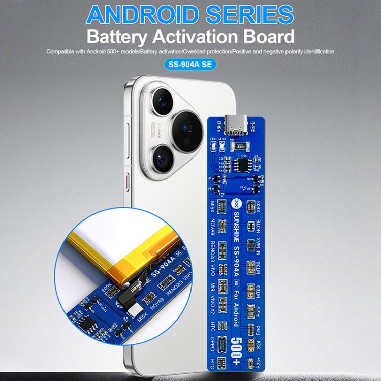 SUNSHINE SS-904A SE Universal Android Phones Battery Activation Board with Auto Polarity - Test Tools by SUNSHINE | Online Shopping UK | buy2fix