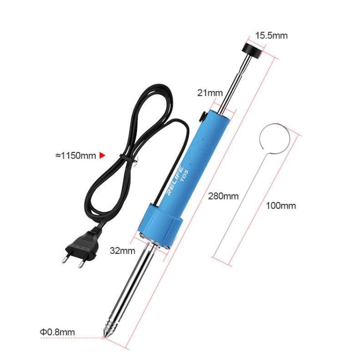 RELIFE TO5 30W Rapid Heating and Strong Suction Electric Desoldering Gun, Plug:EU Plug - Others by RELIFE | Online Shopping UK | buy2fix