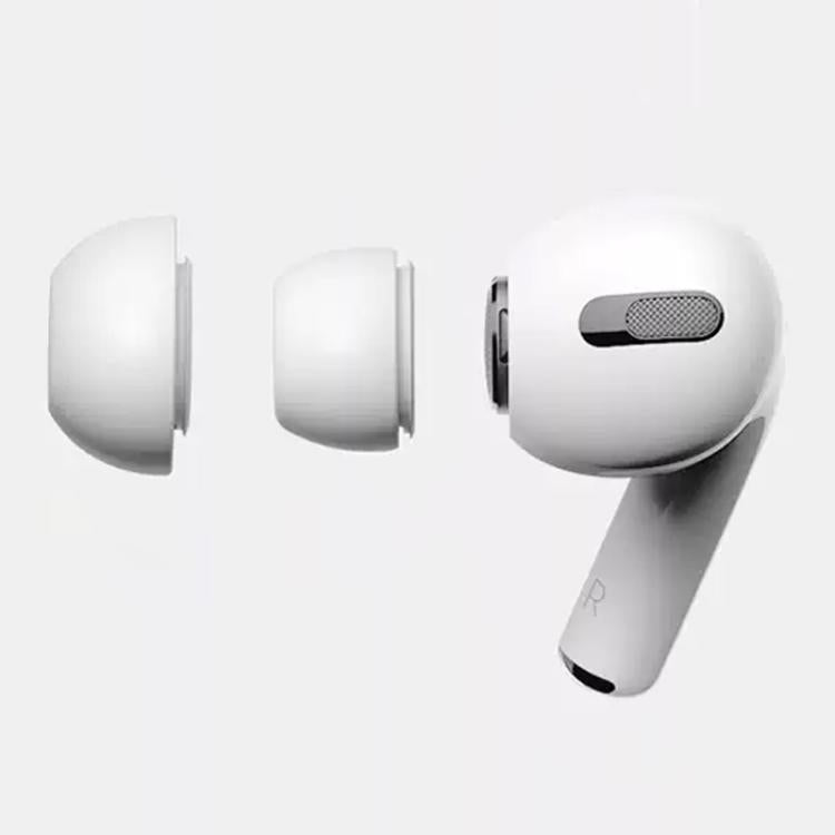 For AirPods Pro 2 / 1 XDCASE 2 Pairs Silicone Earplugs with Pressure Relief Holes L / S Size(White) - Anti-dust & Ear Caps by XDCASE | Online Shopping UK | buy2fix