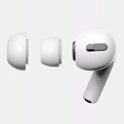 For AirPods Pro 2 / 1 XDCASE 2 Pairs Silicone Earplugs with Pressure Relief Holes L / S Size(White) - Anti-dust & Ear Caps by XDCASE | Online Shopping UK | buy2fix