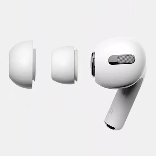 For AirPods Pro 2 / 1 XDCASE 2 Pairs Silicone Earplugs with Pressure Relief Holes L / S Size(White) - Anti-dust & Ear Caps by XDCASE | Online Shopping UK | buy2fix
