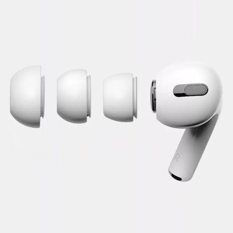For AirPods Pro 2 / 1 XDCASE 3 Pairs Silicone Earplugs with Pressure Relief Holes L / M / S Size(White) - Anti-dust & Ear Caps by XDCASE | Online Shopping UK | buy2fix