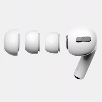 For AirPods Pro 2 / 1 XDCASE 3 Pairs Silicone Earplugs with Pressure Relief Holes L / M / S Size(White) - Anti-dust & Ear Caps by XDCASE | Online Shopping UK | buy2fix