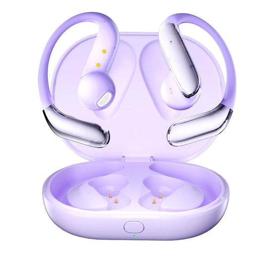 Q102 ENC Noise Reduction Ear-hook Bluetooth 5.4 Wireless Earphones(Purple) - Bluetooth Earphone by buy2fix | Online Shopping UK | buy2fix