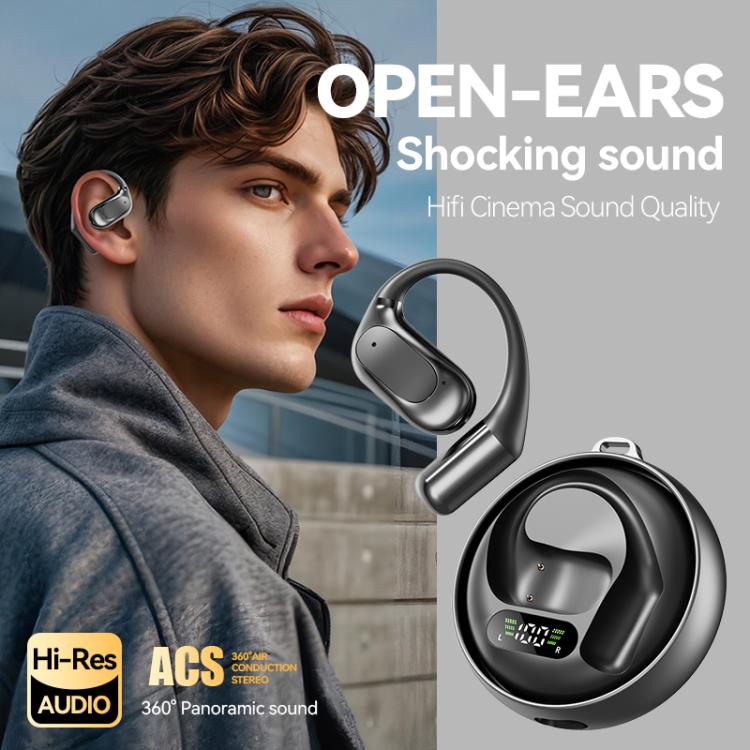 M114 Open Noise Reduction Ear-hook Bluetooth 5.4 Wireless Earphones(Flesh) - Bluetooth Earphone by buy2fix | Online Shopping UK | buy2fix