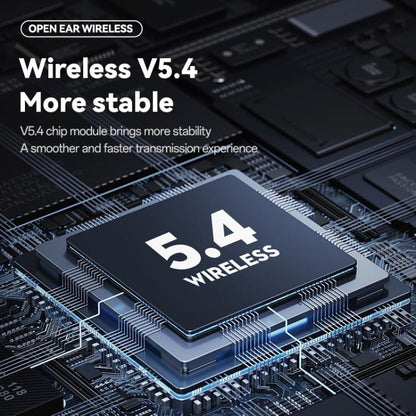 M114 Open Noise Reduction Ear-hook Bluetooth 5.4 Wireless Earphones(Black) - Bluetooth Earphone by buy2fix | Online Shopping UK | buy2fix