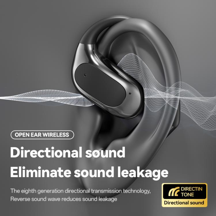 M114 Open Noise Reduction Ear-hook Bluetooth 5.4 Wireless Earphones(Black) - Bluetooth Earphone by buy2fix | Online Shopping UK | buy2fix