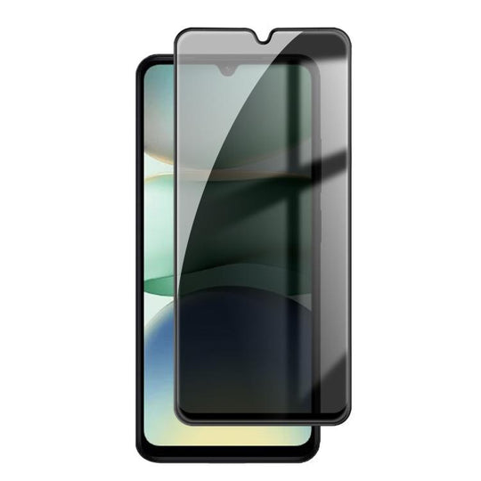 For Redmi A5 4G 171.7mm EU Kalebol High-Aluminum Screen-Printed Full-Coverage Black-Border Privacy Tempered Glass Film