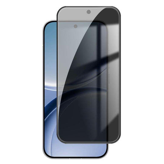 For Redmi Turbo 5 5G / Poco X8 Pro 5G Kalebol High-Aluminum Screen-Printed Full-Coverage Black-Border Privacy Tempered Glass Film