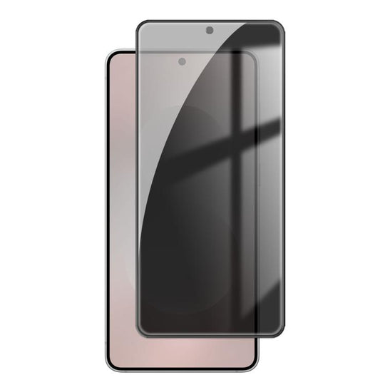 For Samsung Galaxy S25 Edge 5G Kalebol High-Aluminum Screen-Printed Full-Coverage Black-Border Privacy Tempered Glass Film