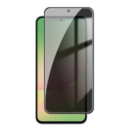 For Galaxy A56 5G Kalebol High-Aluminum Screen-Printed Full-Coverage Black-Border Privacy Tempered Glass Film