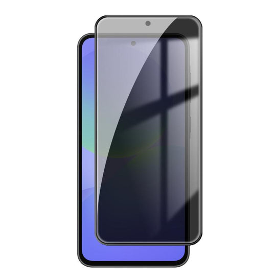 For Galaxy A36 5G Kalebol High-Aluminum Screen-Printed Full-Coverage Black-Border Privacy Tempered Glass Film