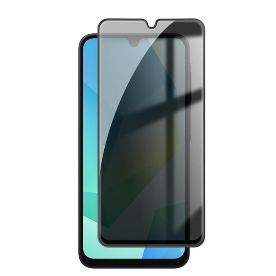 For Galaxy A16 4G / 5G Kalebol High-Aluminum Screen-Printed Full-Coverage Black-Border Privacy Tempered Glass Film