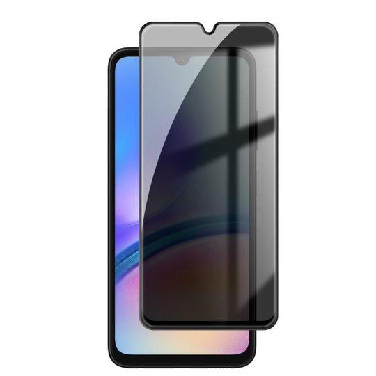 For Galaxy A05s Kalebol High-Aluminum Screen-Printed Full-Coverage Black-Border Privacy Tempered Glass Film