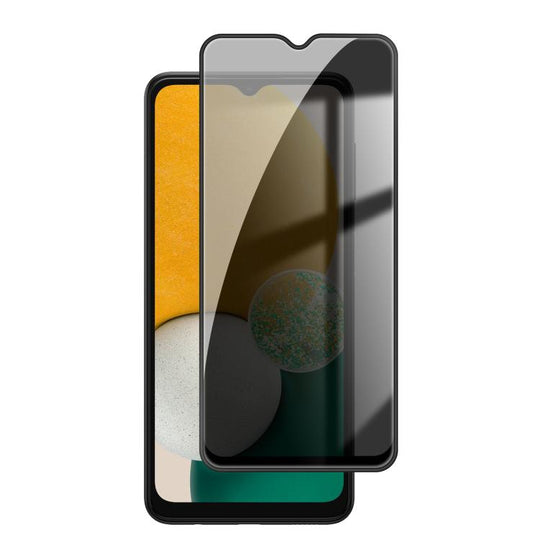 For Galaxy A13 5G Kalebol High-Aluminum Screen-Printed Full-Coverage Black-Border Privacy Tempered Glass Film