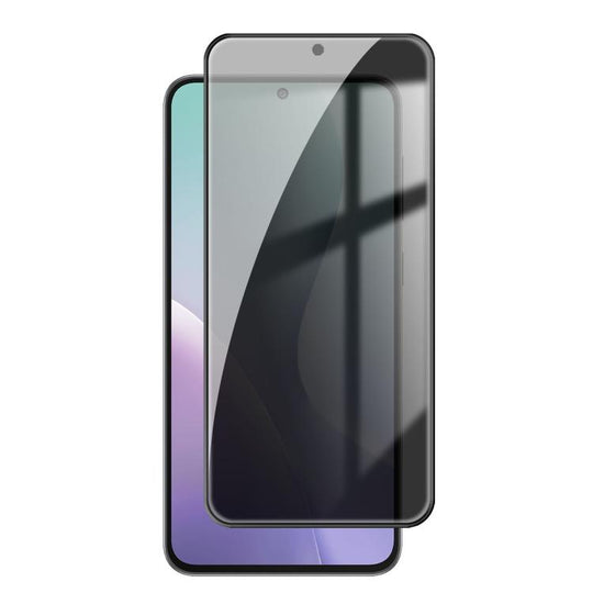 For Galaxy M56 5G Kalebol High-Aluminum Screen-Printed Full-Coverage Black-Border Privacy Tempered Glass Film