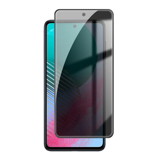 For Galaxy M54 5G Kalebol High-Aluminum Screen-Printed Full-Coverage Black-Border Privacy Tempered Glass Film