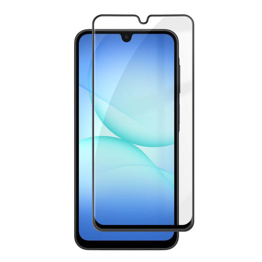 For Galaxy A17 5G Kalebol High-Aluminum Screen-Printed Full-Coverage Anti-Fingerprint Black-Bordered HD Tempered Glass Film