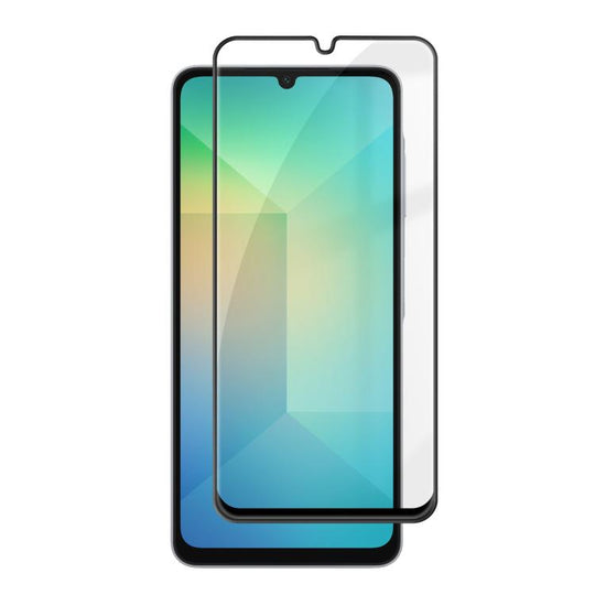 For Galaxy A06 4G / 5G Kalebol High-Aluminum Screen-Printed Full-Coverage Anti-Fingerprint Black-Bordered HD Tempered Glass Film