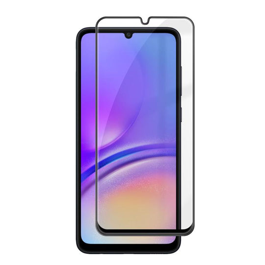 For Galaxy A05 Kalebol High-Aluminum Screen-Printed Full-Coverage Anti-Fingerprint Black-Bordered HD Tempered Glass Film