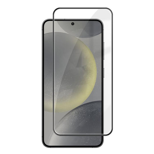 For Samsung Galaxy S24 5G Kalebol High-Aluminum Screen-Printed Full-Coverage Anti-Fingerprint Black-Bordered HD Tempered Glass Film