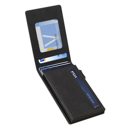 Denior V20 Skin Elastic MagSafe Card Box(Black) - Adhesive Card Holders by Denior | Online Shopping UK | buy2fix