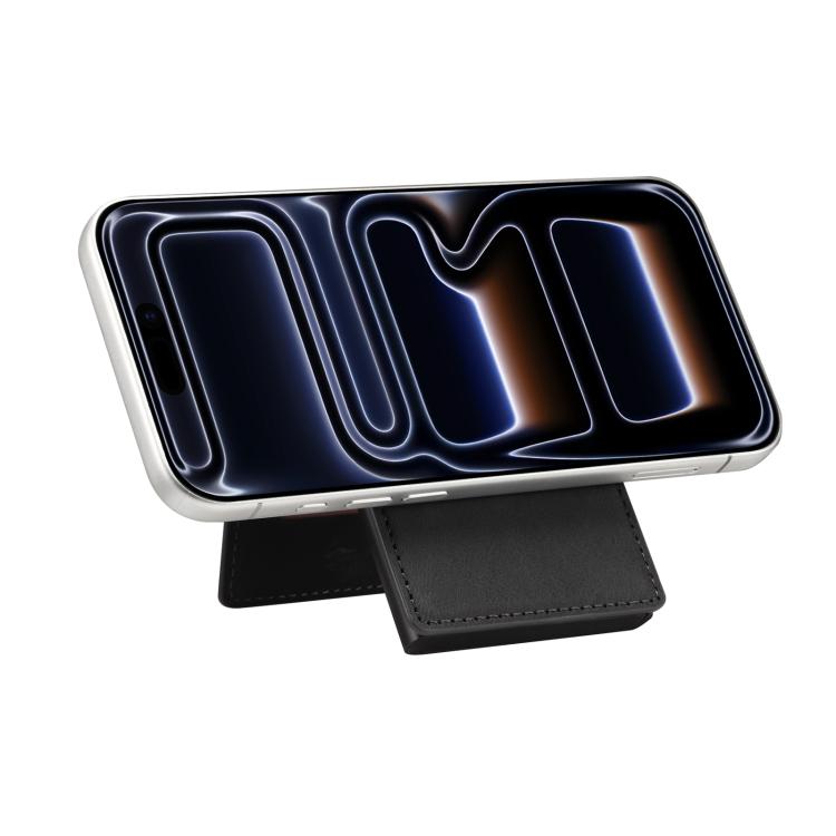 Denior V20 Skin Elastic MagSafe Card Box(Black) - Adhesive Card Holders by Denior | Online Shopping UK | buy2fix