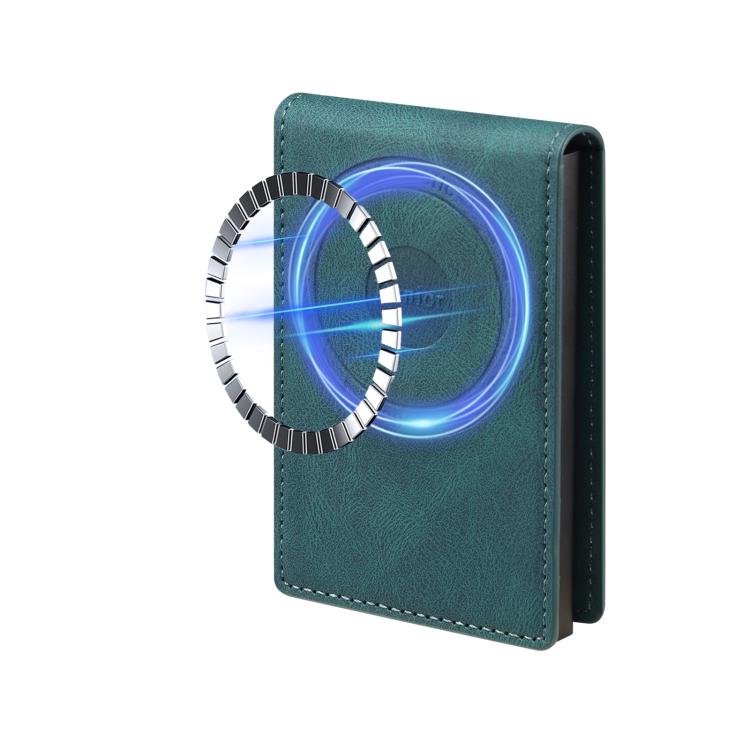 Denior V20 Skin Elastic MagSafe Card Box(Blue) - Adhesive Card Holders by Denior | Online Shopping UK | buy2fix