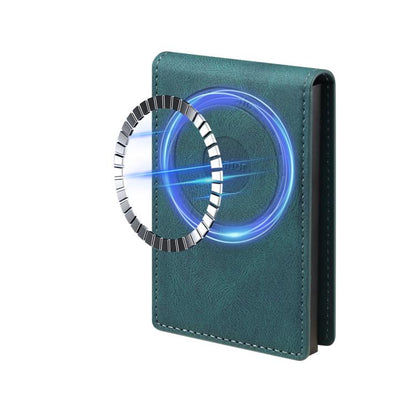 Denior V20 Skin Elastic MagSafe Card Box(Blue) - Adhesive Card Holders by Denior | Online Shopping UK | buy2fix