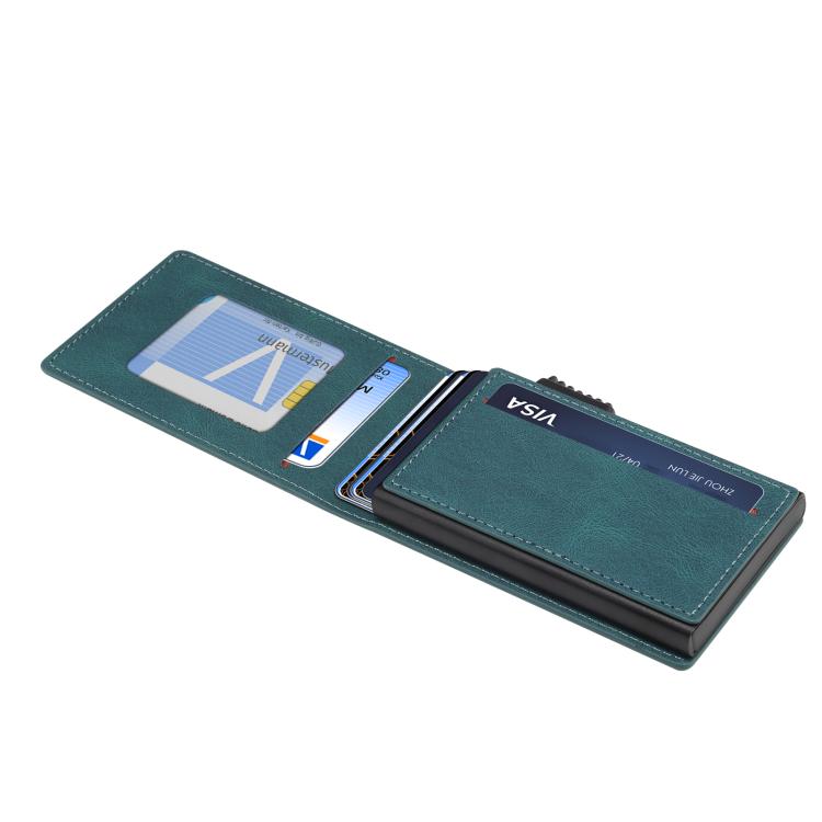 Denior V20 Skin Elastic MagSafe Card Box(Blue) - Adhesive Card Holders by Denior | Online Shopping UK | buy2fix