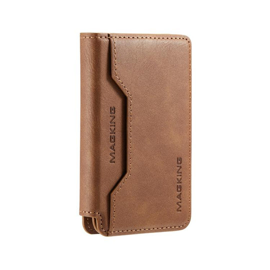 MAGKING K3 Pro Series MagSafe RFID Card Bag(Brown)