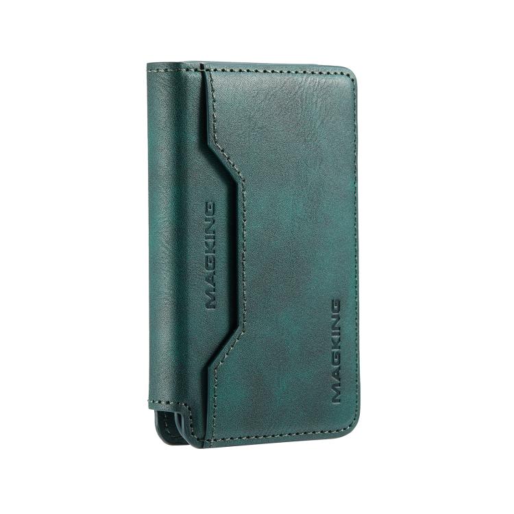 MAGKING K3 Pro Series MagSafe RFID Card Bag(Green) - Adhesive Card Holders by MAGKING | Online Shopping UK | buy2fix