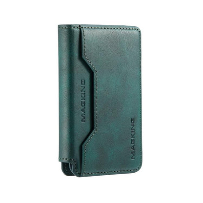 MAGKING K3 Pro Series MagSafe RFID Card Bag(Green) - Adhesive Card Holders by MAGKING | Online Shopping UK | buy2fix