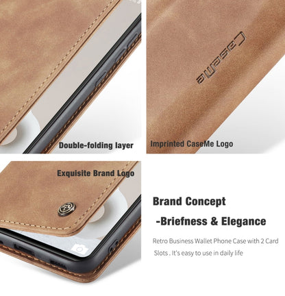 For Samsung Galaxy S20 FE CaseMe 013 Multifunctional Horizontal Flip Leather Case with Holder & Card Slot & Wallet(Brown) - Galaxy S20 FE Cases by CaseMe | Online Shopping UK | buy2fix