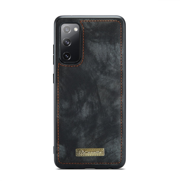 For Samsung Galaxy S20 FE CaseMe 008 Detachable Multifunctional Horizontal Flip Leather Case with Holder & Card Slot & Zipper Wallet & Photo Frame(Black) - Galaxy S20 FE Cases by CaseMe | Online Shopping UK | buy2fix