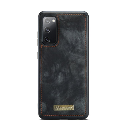 For Samsung Galaxy S20 FE CaseMe 008 Detachable Multifunctional Horizontal Flip Leather Case with Holder & Card Slot & Zipper Wallet & Photo Frame(Black) - Galaxy S20 FE Cases by CaseMe | Online Shopping UK | buy2fix