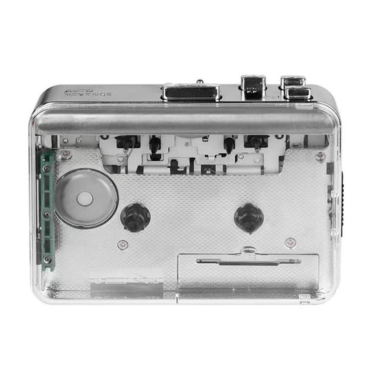 301 Cassette to MP3 Converter Tape Player(Transparent)